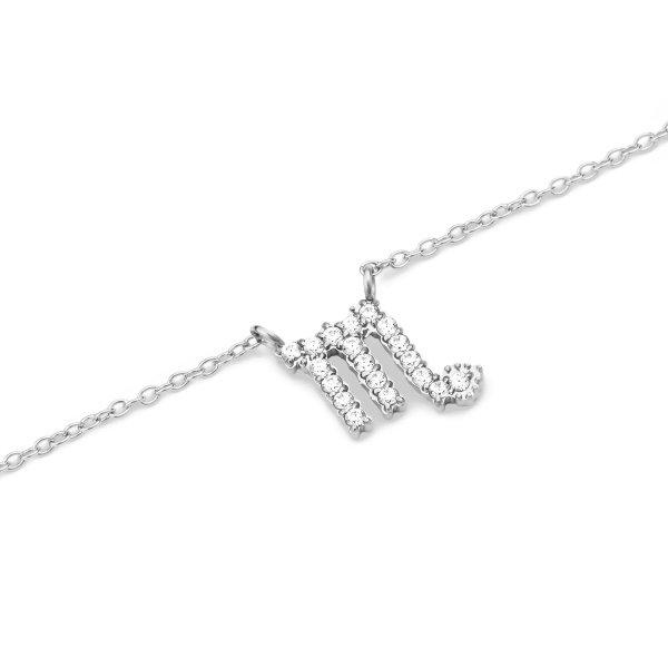 Daniel Wellington Időtlen acél nyaklánc Skorpió Crystal Zodiac DW00400950