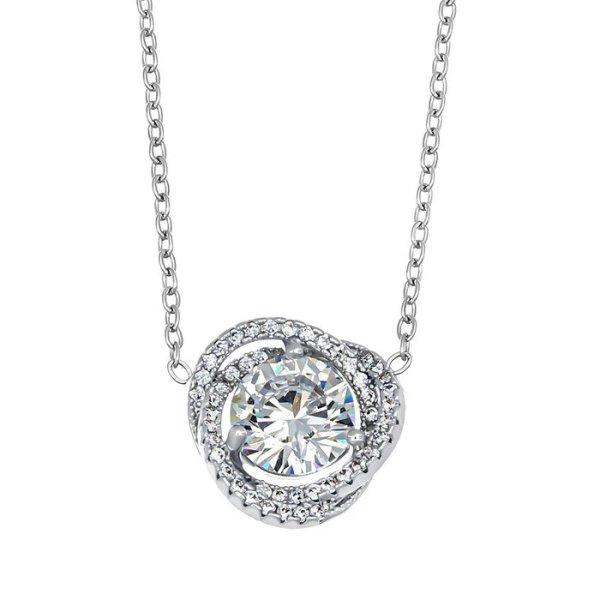 CRYSTalp Elegáns női nyaklánc kristályokkal Ray 32334.R