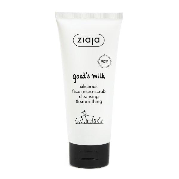 Ziaja Sziliciumtartalmú mikropeeling Goat´s Milk (Face Micro-scrub) 75 ml