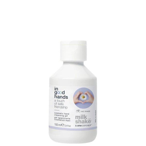 Milk Shake Kéztisztító gél In Good Hands (Cosmetic Hand Cleansing Gel) 100
ml