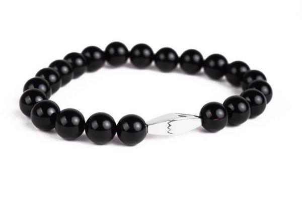Vuch Bámulatos karkötő ónix kőből Huricane M (17 - 18 cm)