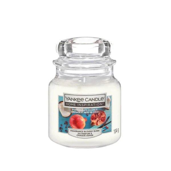 Yankee Candle Illatgyertya Home Inspiration kicsi Pomegranate Coconut 104 g