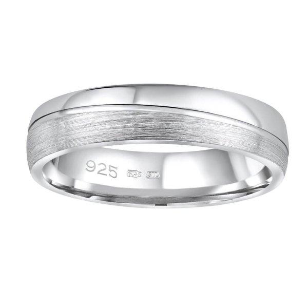 Silvego Ezüst karikagyűrű férfiaknak és nőknek Glamis QRD8453M 69 mm