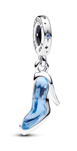 Pandora Ezüst lógó medál Hamupipőke cipője Disney 793071C01