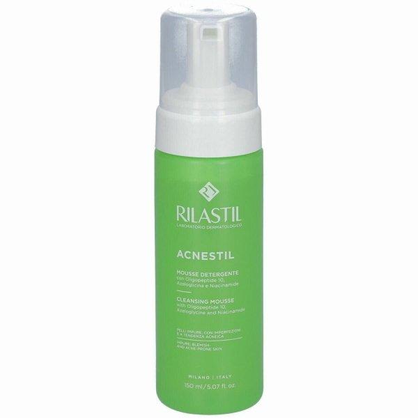 Rilastil Tisztító hab aknéra hajlamos kombinált és zsíros bőrreAcnestil
(Cleansing Mousse) 165 ml