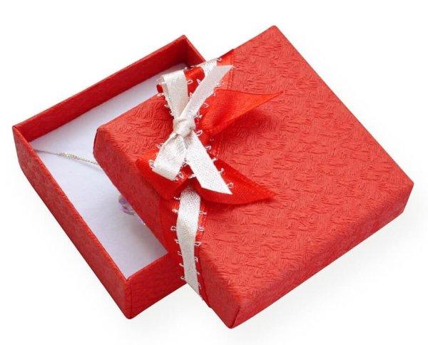 JK Box Piros díszdoboz masnival GS-5/A7