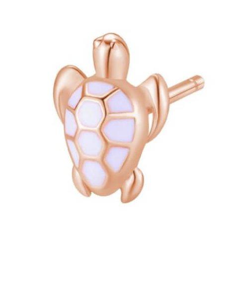 Rosato Bronz single fülbevaló Teknősbéka Storie RZO053 - 1 db