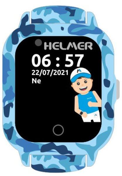 Helmer Okos érintőképernyős óra GPS lokátorral és kamerával - LK 710 4G
kék