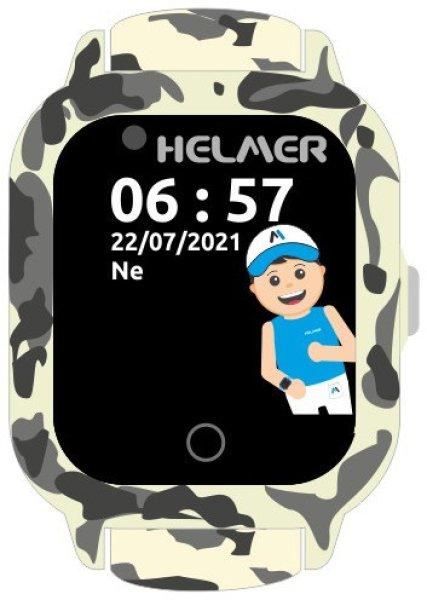 Helmer Okos érintőképernyős óra GPS lokátorral és kamerával - LK 710 4G
szürke