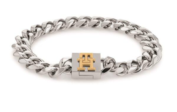 Tommy Hilfiger Időtlen bicolor acél karkötő Monogram 2790463