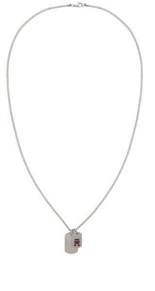 Tommy Hilfiger Időtlen acél nyaklánc férfiaknak Monogram 2790465