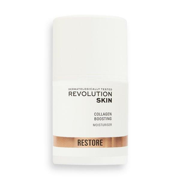 Revolution Skincare Kollagén hidratáló arckrém Restore (Collagen Booster
Moisturiser) 50 ml