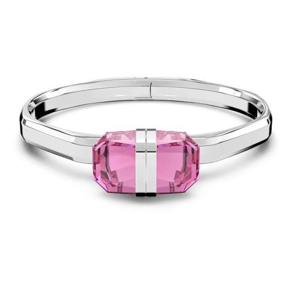 Swarovski Gyönyörű tömör karkötő rózsaszín kristályokkal Lucent
5633628 M (5,6 x 4,6 cm)