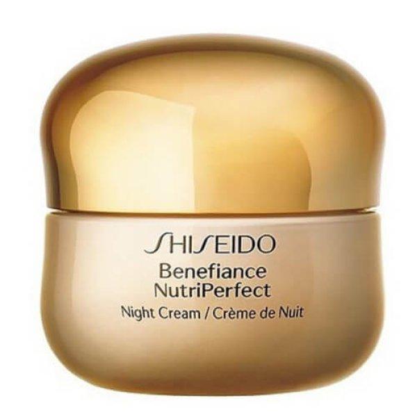 Shiseido Revitalizáló ránctalanító éjszakai krém Benefiance NutriPerfect
(Night Cream) 50 ml