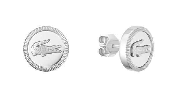 Lacoste Acél fülbevaló krokodillal 2040407