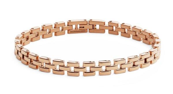 Daniel Wellington Divatos acél bronz karkötő -Link DW004009 18,5 cm