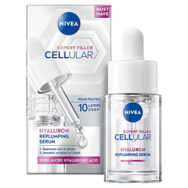 Nivea Hidratáló ránctalanító szérum Cellular Expert Filler Hyaluron 15 ml