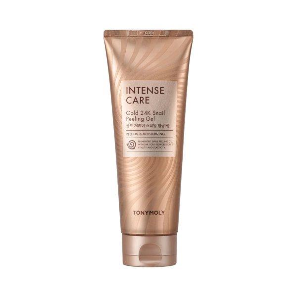 Tony Moly Hámlasztó bőrgél Intense Care Gold 24K Snail (Peeling Gel) 150 ml