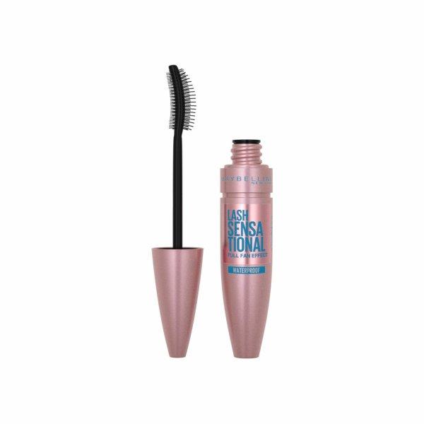 Maybelline Vízálló szempillaspirál a hosszú és telt szempillákért (Lash
Sensational Full Fan Effect Waterproof Mascara) 9,4 ml 01 Black