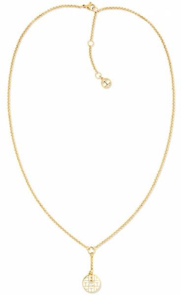 Tommy Hilfiger Elegáns aranyozott nyaklánc medállal 2780484