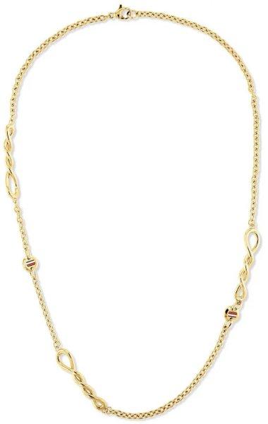 Tommy Hilfiger Fényűző aranyozott acél nyaklánc 2780514