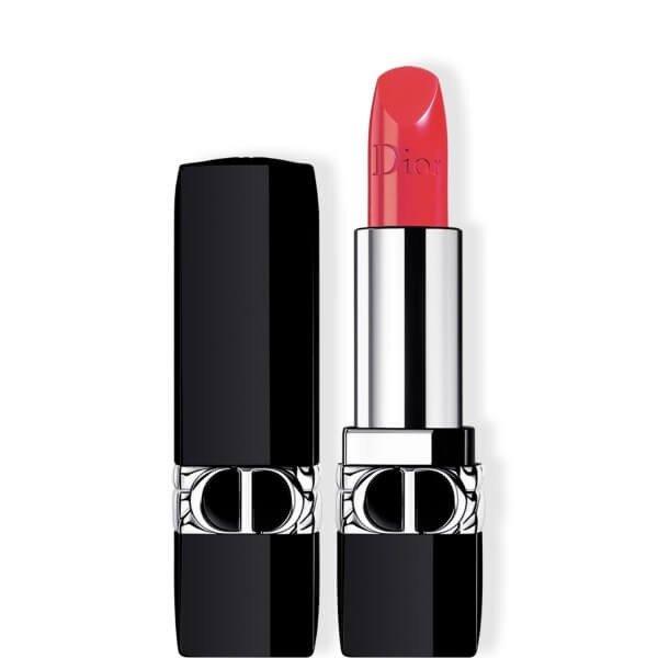 Dior Hosszantartó újratölthető ajakrúzs Rouge Dior Satin 3,5 g 240 J'adore