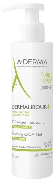 A-DERMA Tisztító habzó gél Dermalibour+ (Foaming CICA-Gel) 200 ml