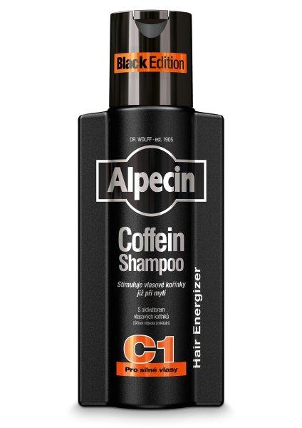 Alpecin Koffeines sampon hajhullás ellen C1 Black Edition (Coffein Shampoo) 250
ml