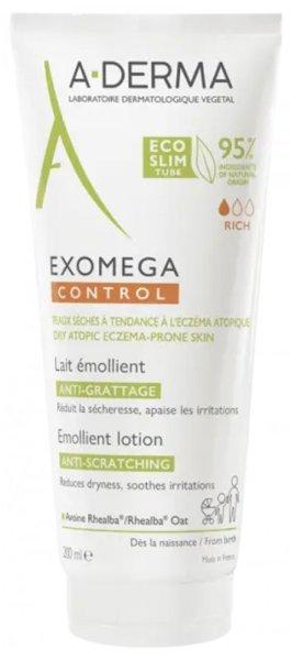 A-DERMA Bőrpuhító tej atópiás ekcémára hajlamos száraz bőrre Exomega
Control (Emollient Lotion) 200 ml