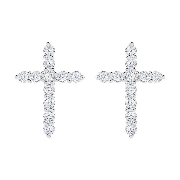 Preciosa Csillogó ezüst fülbevaló cirkónium kövekkel Tender Crosses
Preciosa 5333 00