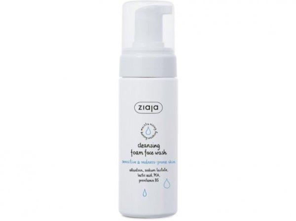 Ziaja Tisztító hab érzékeny, bőrpírra hajlamos bőrre (Cleansing Foam Face
Wash) 150 ml