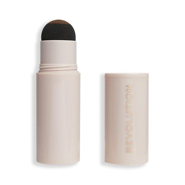 Revolution Szemöldökpúder sablonnal (Brow Powder Stamp & Stencil Kit) 0,65 g
Dark Brown