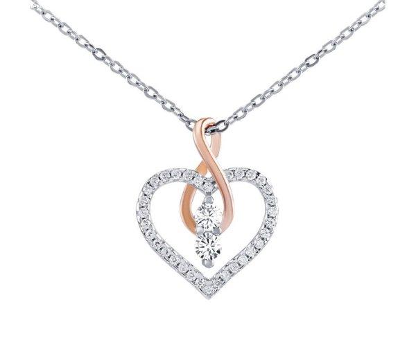 Silvego Ezüst nyaklánc Camilla Infinity Brilliance Zirconia DCC1607028N