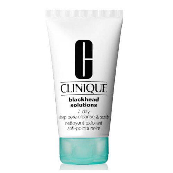 Clinique Bőrradír mitesszerek ellen Blackhead Solutions 3 in 1 (Deep Pore
Cleanser & Scrub) 125 ml