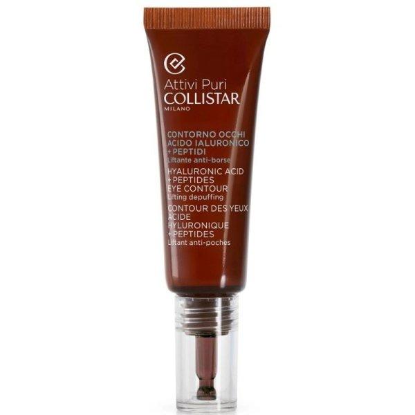 Collistar Szemkörnyékápoló gél krém Attivi Puri Hyaluronic Acid + Peptides
(Eye Contour) 15 ml