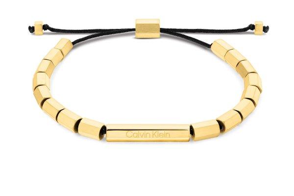 Calvin Klein Eredeti, aranyozott férfi karkötő 35000277