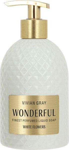 Vivian Gray Luxus folyékony szappan Wonderful White Flowers (Liquid Soap) 500
ml
