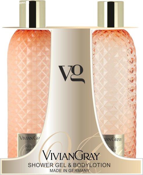 Vivian Gray Kozmetikai testápoló szett Neroli & Amber (Shower Gel & Body
Lotion)