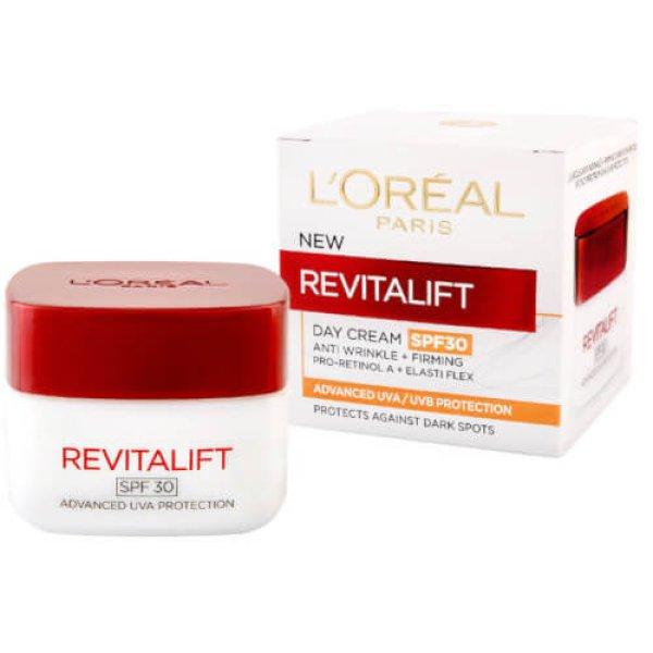L'Oréal Paris Nappali ránctalanító krém SPF 30 Revitalift 50 ml