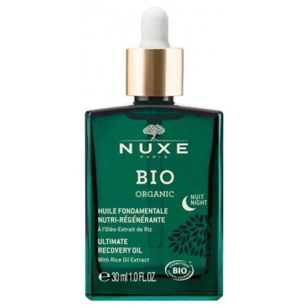 Nuxe Helyreállító éjszakai bőrápoló olaj BIO Organic (Ultimate Night
Recovery Oil) 30 ml