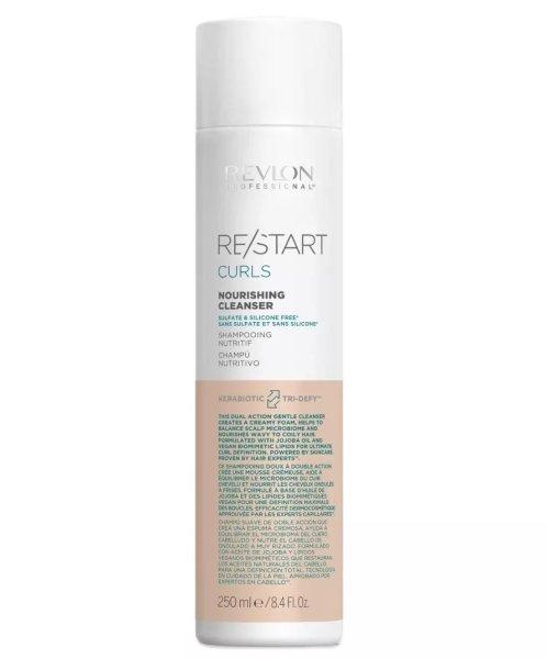Revlon Professional Tápláló sampon göndör és hullámos hajra Restart Curls
(Nourishing Cleanser) 250 ml
