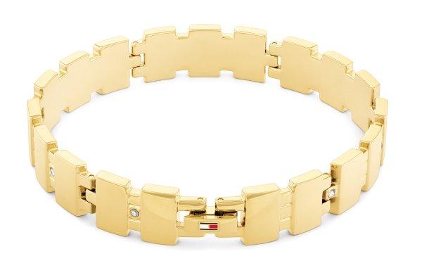 Tommy Hilfiger Bájos aranyozott kristály karkötő 2780780