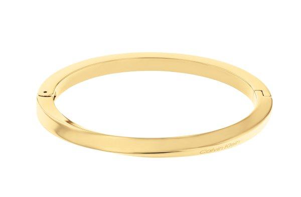 Calvin Klein Merev aranyozott acél karkötő 35000313 6 x 5,1 - XS