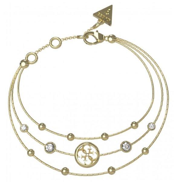 Guess Aranyozott tripla karkötő Perfect Illusion JUBB03377JWYG 14,5 - 18,5 cm
- D