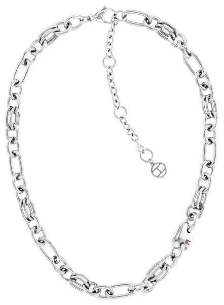 Tommy Hilfiger Masszív acél nyaklánc Contrast Link Chain 2780785