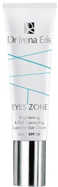 Dr Irena Eris Fényesítő szemkörnyékápoló krém SPF 20 Eyes Zone
(Brightening And Puff Correcting Supreme Eye Cream) 15 ml