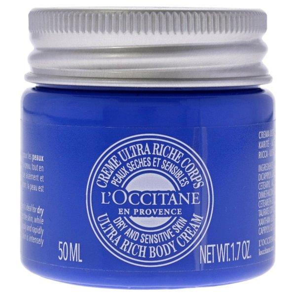 L'Occitane en Provence Tápláló testápoló krém 25% Shea Butter (Ultra Rich
Body Cream) 50 ml