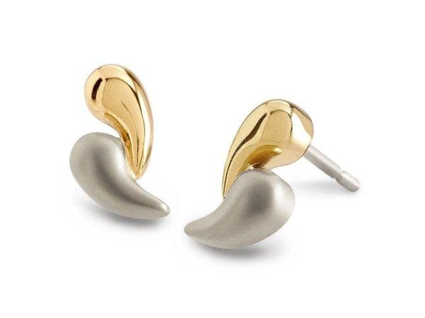 Boccia Titanium Divatos bicolor titán fülbevaló 05082-02