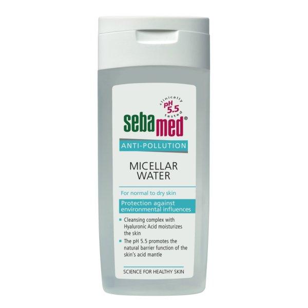 Sebamed Micellás víz normál és száraz bőrre Anti-Pollution (Micellar
Water) 200 ml