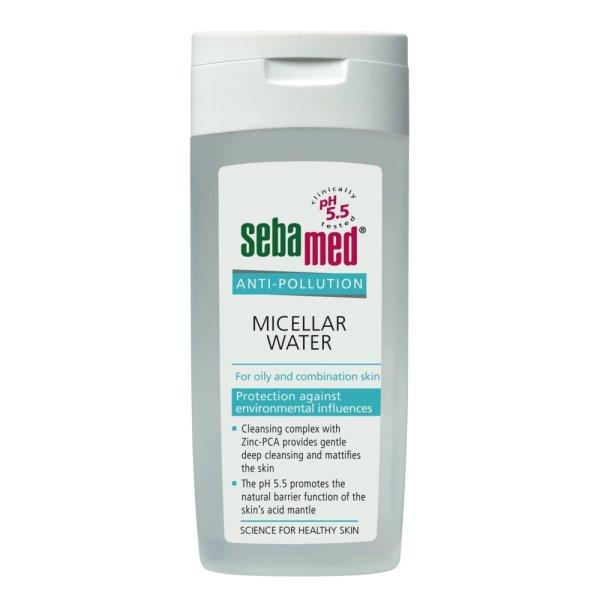 Sebamed Micellás víz vegyes és zsíros bőrre Anti-Pollution (Micellar Water)
200 ml